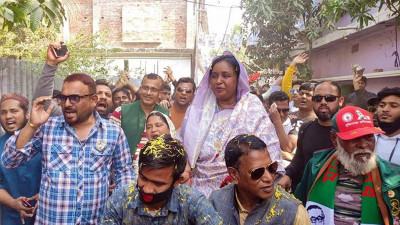 তৈমুর গডফাদার শামীম ওসমানের প্রার্থী: আইভী