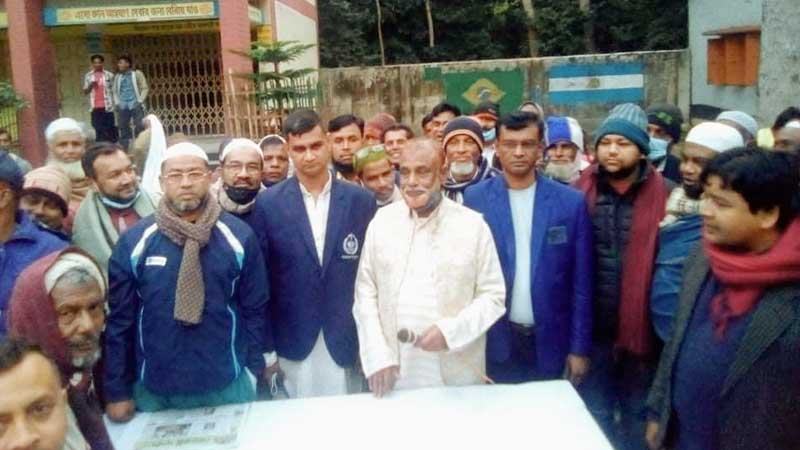 ফরিদপুরে ১০ গ্রামের মানুষের শান্তিসভা