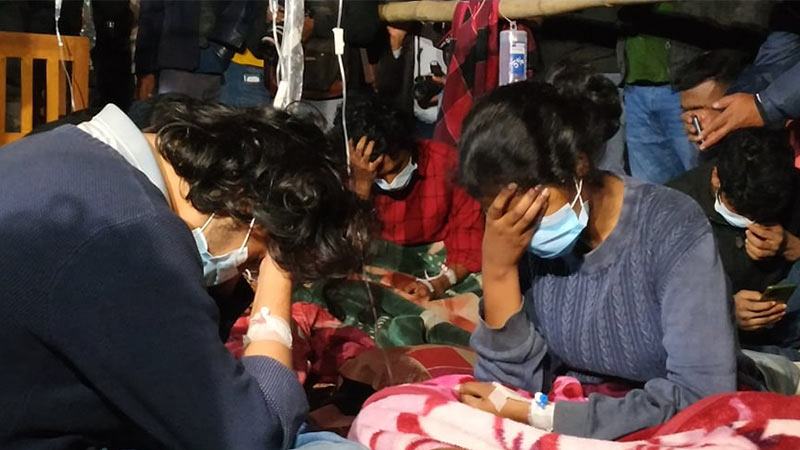 অনশন না ভাঙার ঘোষণা শাবিপ্রবির ২৮ শিক্ষার্থীর