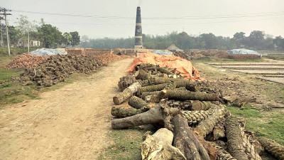 মেহেরপুরে ৬ ইটভাটাকে সাড়ে ১৪ লাখ টাকা জরিমানা