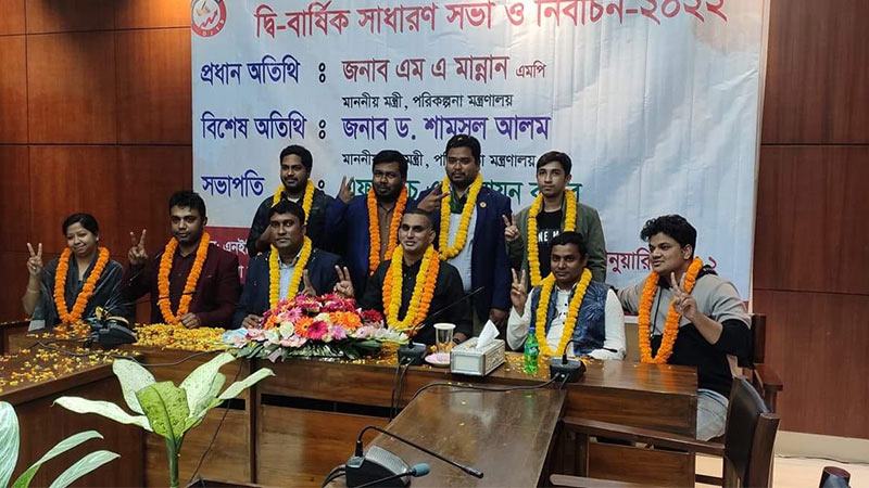 ডিজেএফবি’র সভাপতি হামিদ, সাধারণ সম্পাদক শাহীন