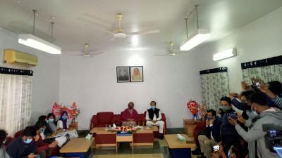 শিক্ষামন্ত্রীর সঙ্গে বৈঠকে শাবিপ্রবির শিক্ষার্থীরা