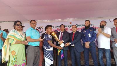 কক্সবাজারে শেষ হলো বিচ ফুটবল