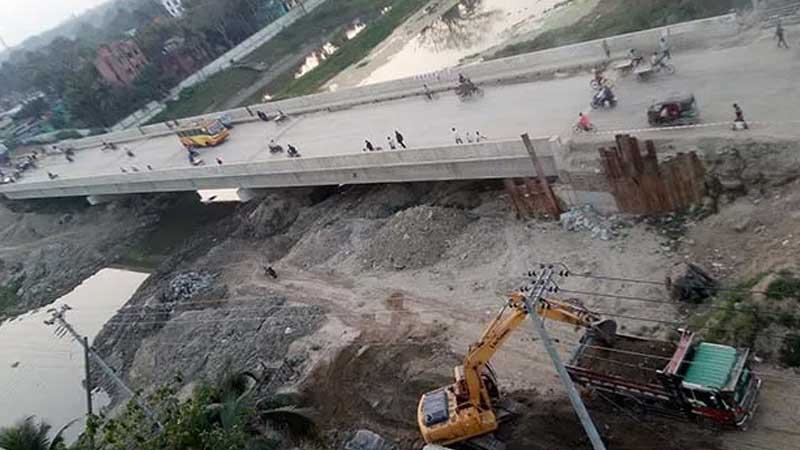 ঝিকরগাছায় ৪০০ কোটি টাকায় উড়াল সেতু হচ্ছে