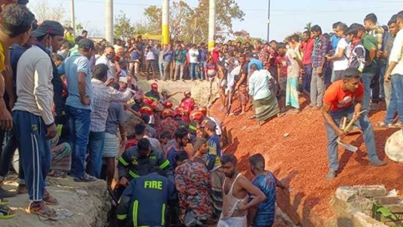 রাজশাহীতে দেয়ালচাপায় নির্মাণ শ্রমিকের মৃত্যু