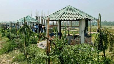 রূপগঞ্জে আবাসন প্রকল্পে হামলা-ভাংচুর আহত ৪