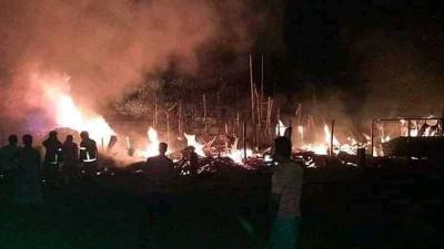 নওয়াপাড়ায় পুড়ে গেছে ২৪ কুটির শিল্প কারখানা