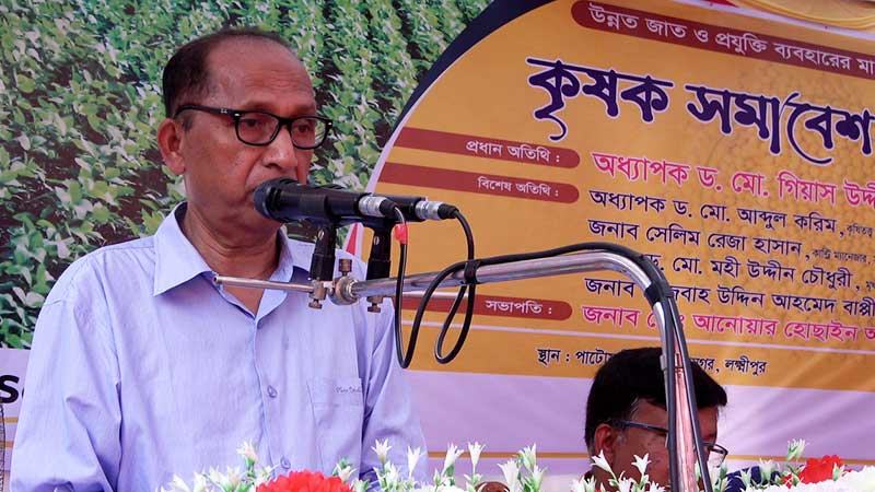 হেক্টরপ্রতি তিন টন সয়াবিন উৎপাদন সম্ভব— বশেমুরকৃবি উপাচার্য