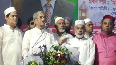সরকার পতনে জাতীয় ঐক্য গড়ার আহ্বান ফখরুলের
