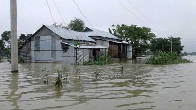 সিলেট ও সুনামগঞ্জে বন্যা পরিস্থিতি অপরিবর্তিত