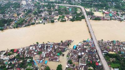 সিলেটে বন্যা পরিস্থিতির আরো অবনতির শঙ্কা