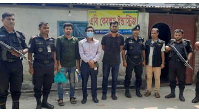 রাজশাহীতে নকল কেবল কারখানার সন্ধান, জরিমানা