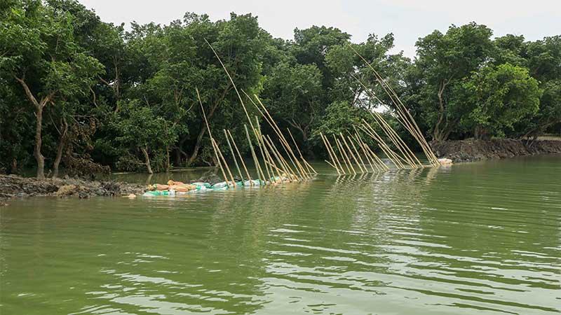 সিলেটে ক্ষতিগ্রস্ত হয়েছে ২ হাজার ৮৬০ মিটার বাঁধ