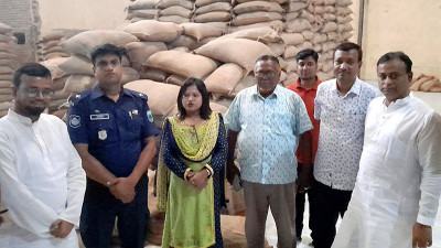 বগুড়ায় ধান-চালের বাজারে অভিযান, জরিমানা