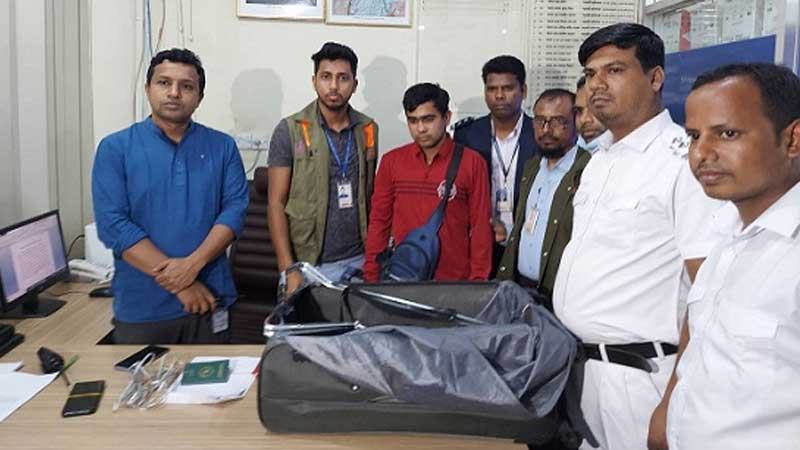 সিলেট ওসমানী বিমানবন্দরে ফের স্বর্ণের চালান আটক