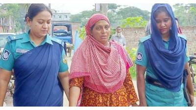 বরিশালে মেয়েকে হত্যার অভিযোগে মা আটক
