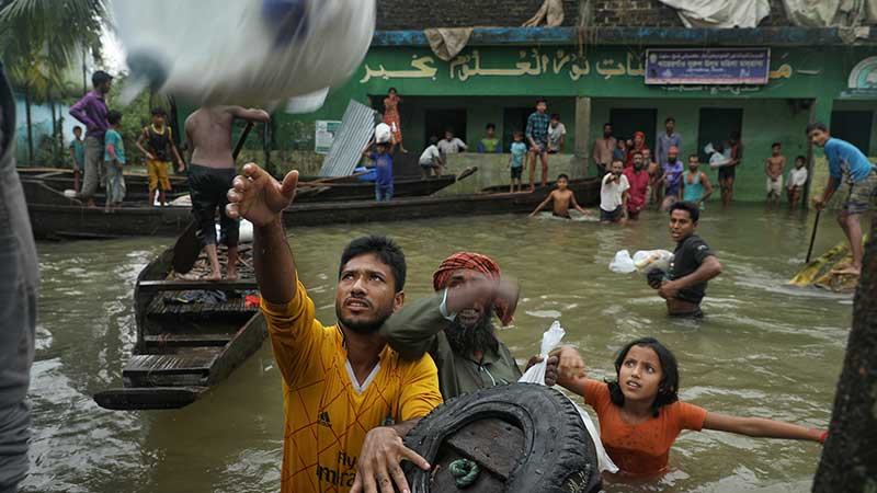 সুরমার পানি কমলেও বাড়ছে কুশিয়ারায়