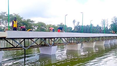 পটুয়াখালীতে পদ্মা সেতুর রেপ্লিকা নির্মাণ