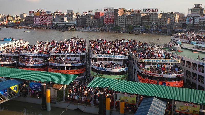 শেষ সময়ে স্বরূপে ঈদযাত্রা সব পথে ভোগান্তি