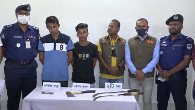 যশোরে যুবদল নেতা হত্যা মামলার তিন আসামি আটক