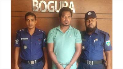 বিশ্বজিৎ হত্যা মামলার সাজাপ্রাপ্ত আসামি বগুড়ায় গ্রেফতার