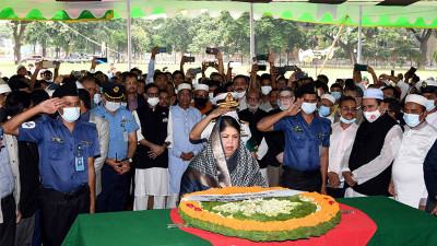 সমাহিত হলেন ডেপুটি স্পিকার ফজলে রাব্বী মিয়া