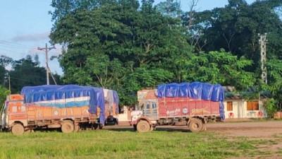 আখাউড়া স্থলবন্দর দিয়ে ফের গম আমদানি