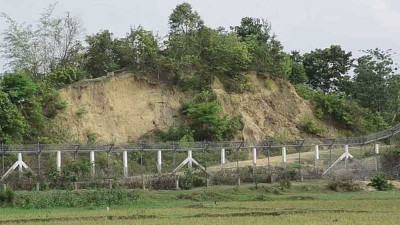 সীমান্তে ফের মিয়ানমারের গোলাগুলি