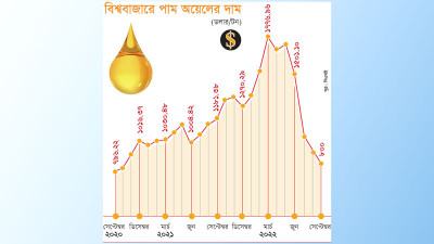দুই বছর আগের দামে ফিরেছে পাম অয়েল