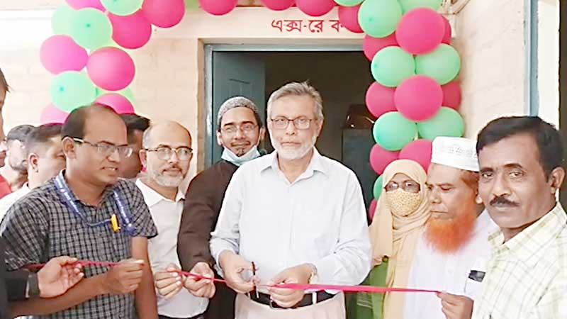 উপজেলা স্বাস্থ্য কমপ্লেক্সে এক্স-রে মেশিন উদ্বোধন