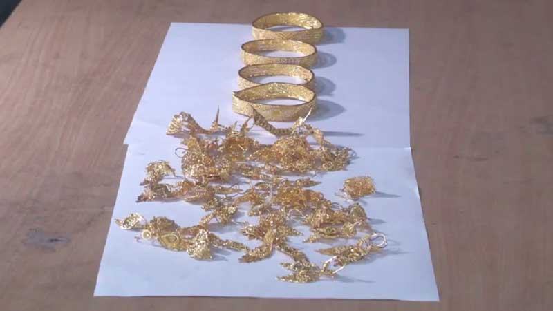 ২৫ ভরি স্বর্ণালংকারসহ আটক