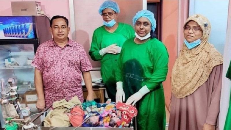 ব্রাহ্মণবাড়িয়ায় একসঙ্গে চার সন্তানের জন্ম দিলেন গৃহবধূ
