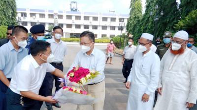 বড়পুকুরিয়া কয়লা খনি পরিদর্শনে চীনা রাষ্ট্রদূত