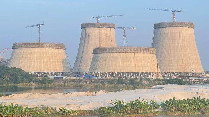 রূপপুরে সংযোগ-সঞ্চালনকাজে সময়ক্ষেপণে অগ্রগতি শ্লথ