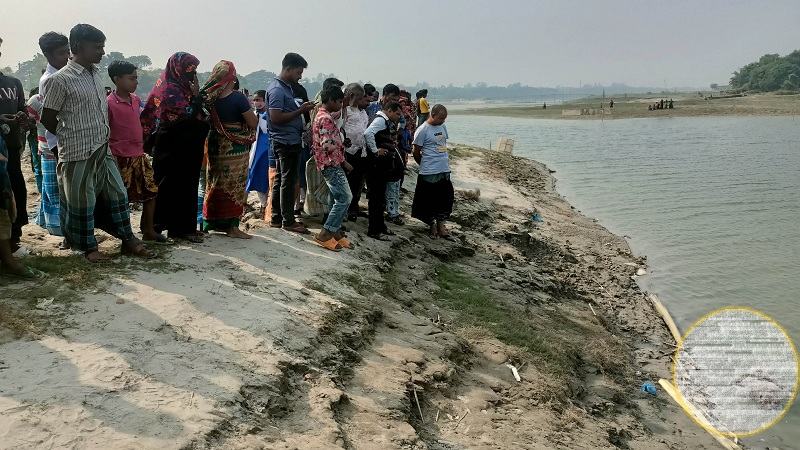 পদ্মা নদী থেকে অজ্ঞাত ব্যক্তির মরদেহ উদ্ধার