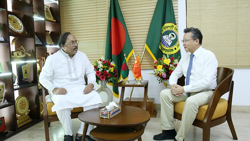 বর্জ্য থেকে জ্বালানি ও সার তৈরিতে চীনকে প্রস্তাব রাসিক মেয়রের