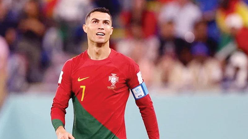 পাঁচ বিশ্বকাপে গোলের কীর্তি রোনালদোর