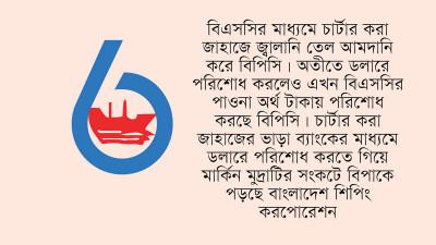 ডলার সংকটে বিপত্তিতে বিএসসি