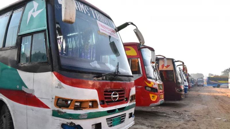 রাজশাহীতে বিএনপির সমাবেশ ঘিরে বাস বন্ধ
