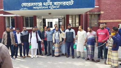 বাগেরহাটে বিএনপি-জামায়াতের ১৪ নেতাকর্মী গ্রেফতার