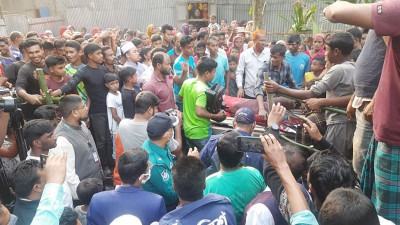 দাফনের ১২ দিন পর শিশু মাইশার মরদেহ উত্তোলন