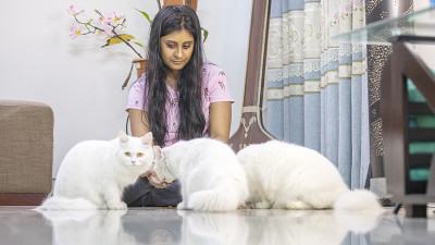 ঢাকায় পোষা প্রাণীর মালিকরা কম বিষণ্ণতায় ভোগেন