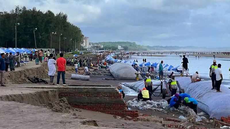 রটারড্যাম সমুদ্রসৈকতের আদলে বাঁধ তৈরির পরিকল্পনা