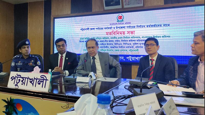 নির্বাচন কমিশনকে মানে না বিএনপি: সিইসি
