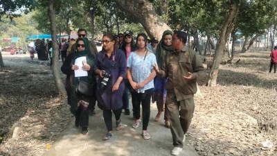 সুন্দরবন ঘুরে দেখলেন সায়মা ওয়াজেদ পুতুল