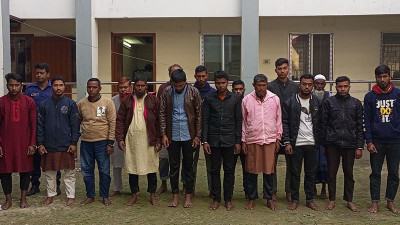 সাতক্ষীরায় জামায়াত-শিবিরের ১৬ নেতাকর্মী আটক