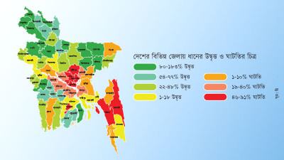 খাদ্যে উদ্বৃত্ত জেলাগুলোতেই খাদ্যনিরাপত্তাহীনতার হার সবচেয়ে বেশি