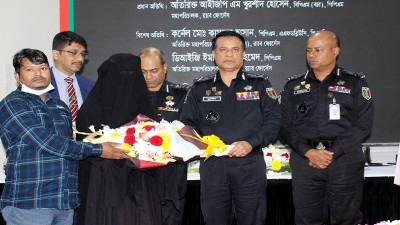 নির্বিঘ্নে ধর্ম পালনের জন্য ঘরছাড়া ৯ জনকে পরিবারের কাছে হস্তান্তর