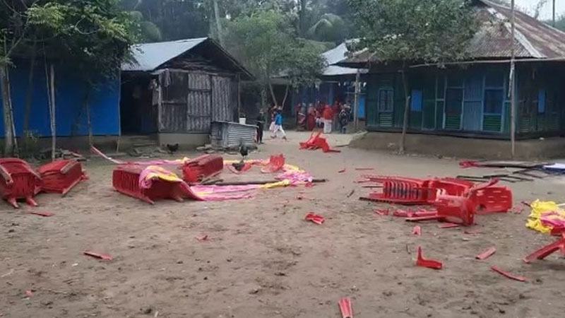 লক্ষ্মীপুরে এলডিপি মহাসচিবের বাড়িতে হামলা-ভাংচুর
