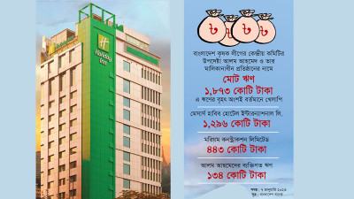 হাবিব হোটেল মালিকের ব্যাংকঋণ এখন ১ হাজার ৮৭৩ কোটি টাকা